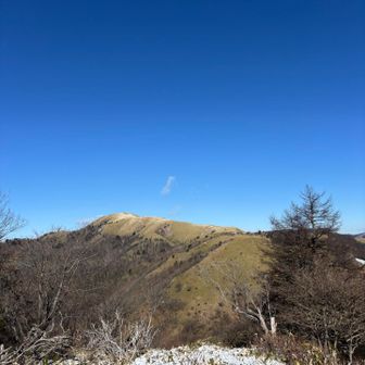 三峰山が見えてきましたねー！
なんて素敵な稜線なんだろう😊