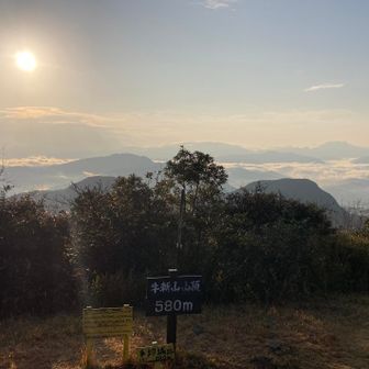 予報通り晴れてきた‼️
しかも雲海がっつり🤩