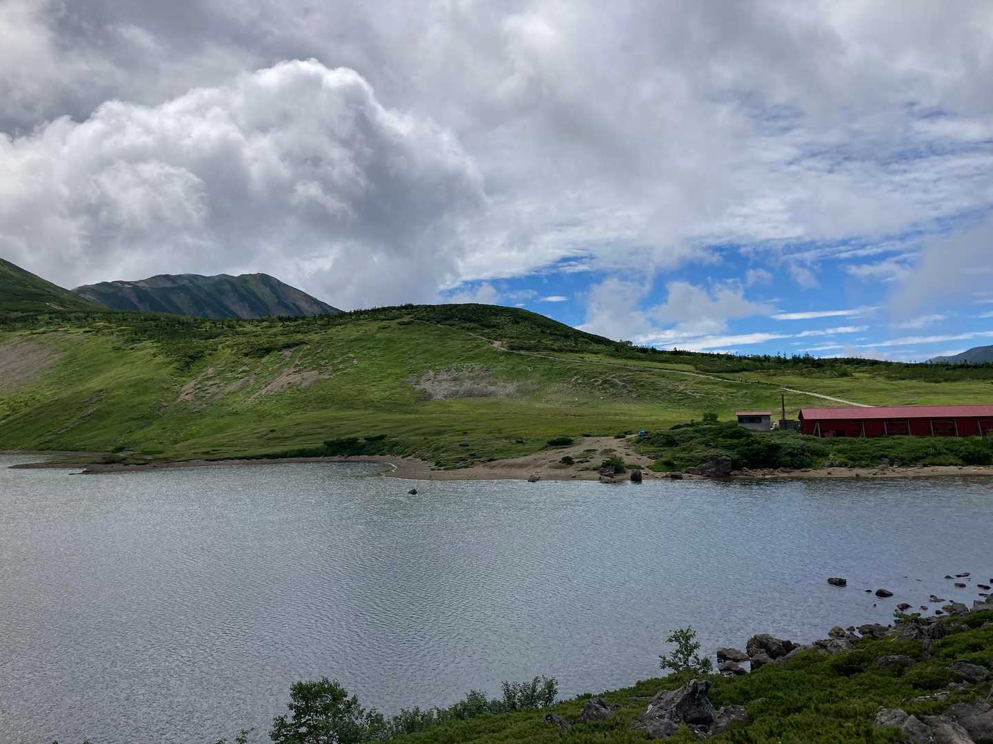 自然園駅-栂池登山道入口-天狗原-乗鞍岳-船越の頭-小蓮華 縦走コースの写真