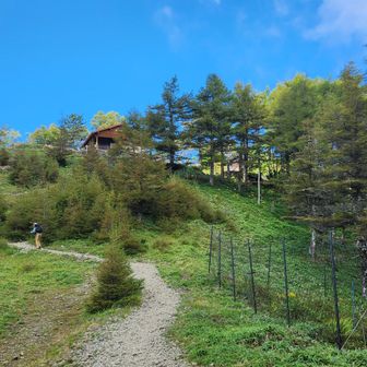 山頂目前、一番雲が抜けた