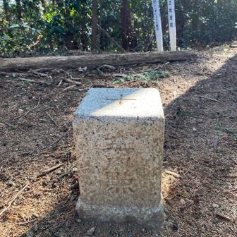 物見山三角点は標識とは別の場所