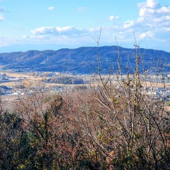 御嶽神社⛩️手前の見晴し台からの景色😃