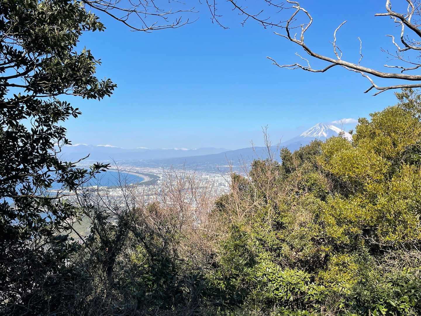 富士山と南アルプス・海✨
