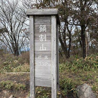 鍋割山⛰️登頂😆