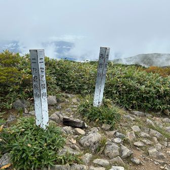 前巻機山ならぬニセ巻機山