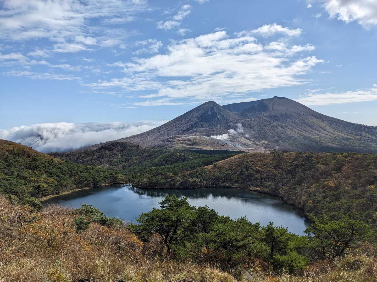 白鳥山-六観音堂-硫黄山北登山口 縦走コースの写真