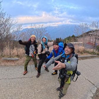 香川のYouTuberと石鎚山に710回登っているお父さんと出会い記念撮影！