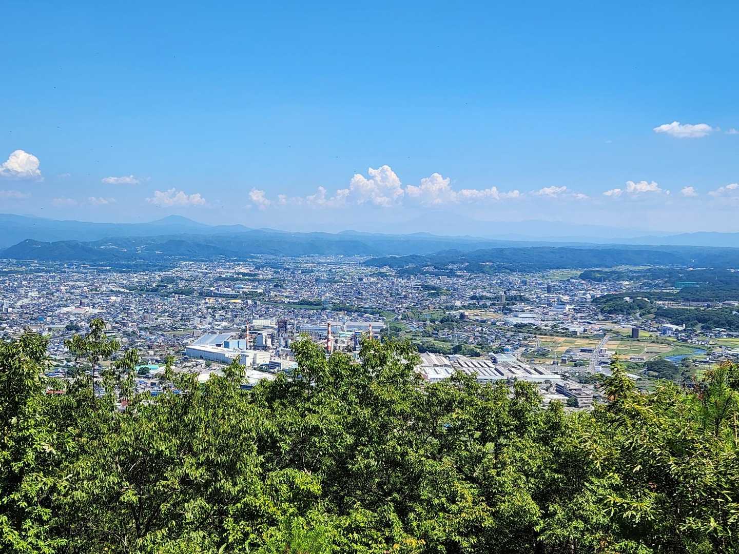 大天神休憩所から可児市