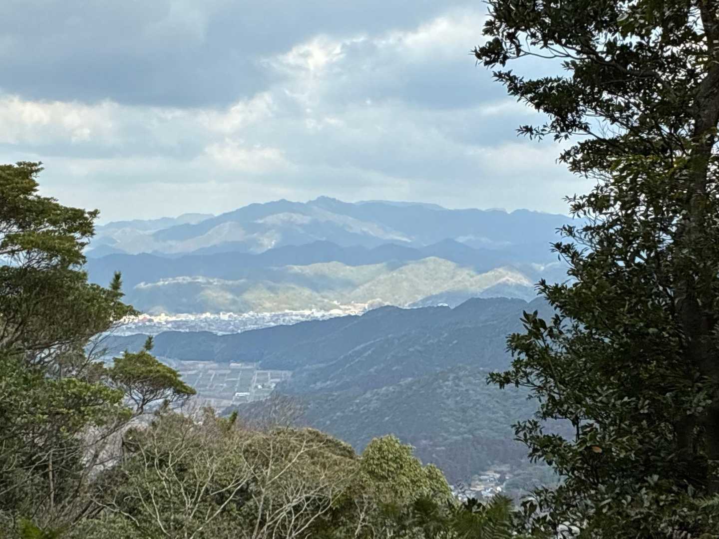元越山 往復コースの写真