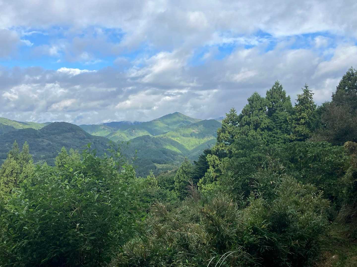 鳥帽子形山 往復コースの写真
