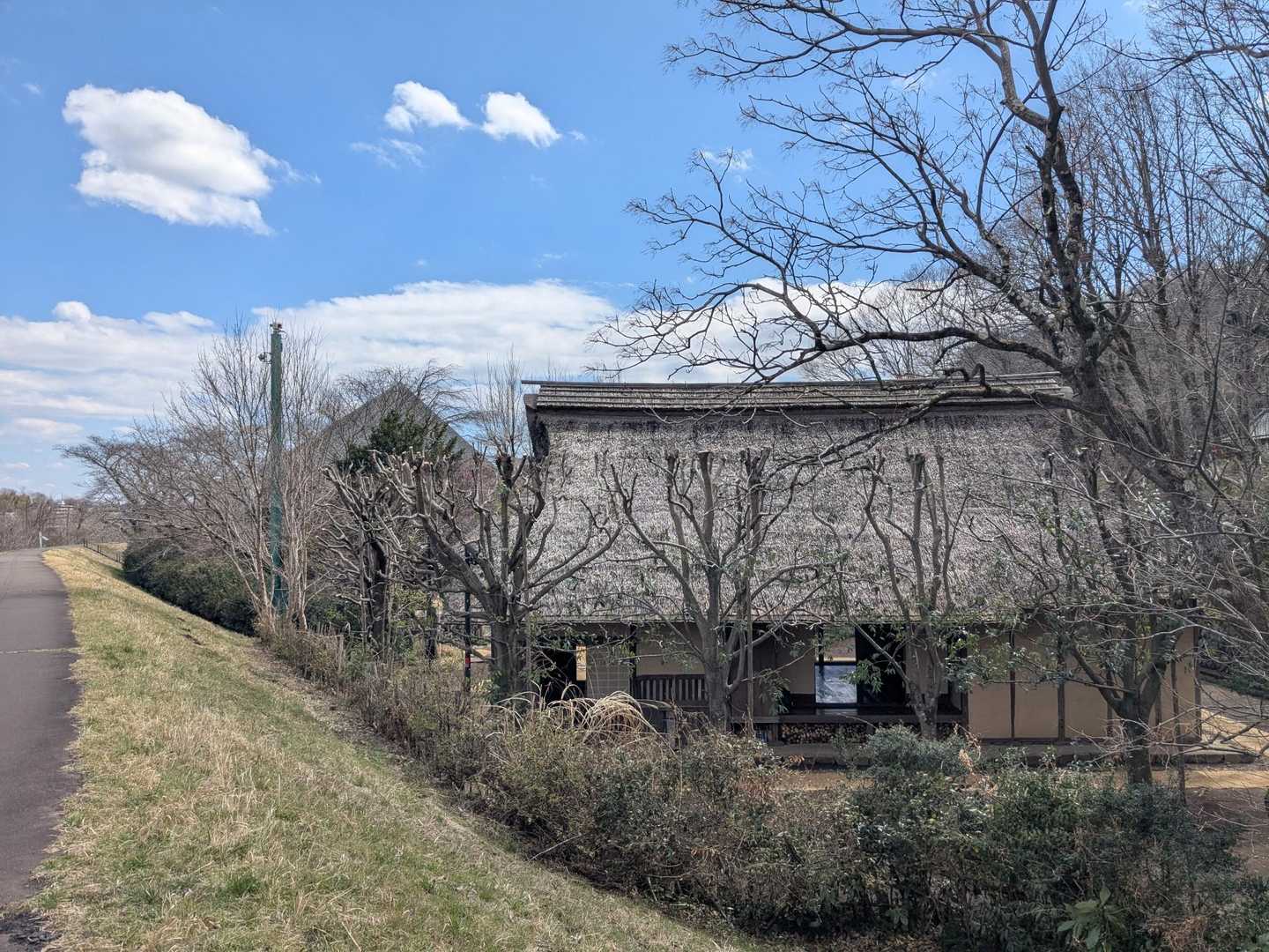 郷土博物館の中の建物