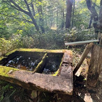 水は出てませんでした。
