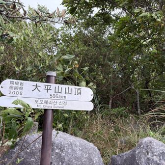大平山山頂