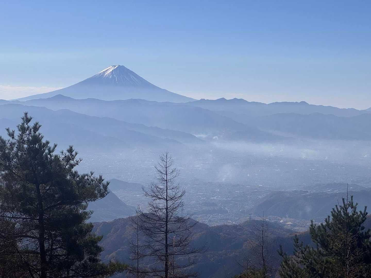 大平高原-乾徳山登山口-乾徳山 周回コースの写真