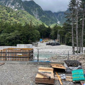 新しい新村橋の建設