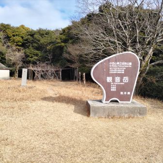 再び観音岳頂上
広々として気持ち良い。子ども達が走り回っても大丈夫