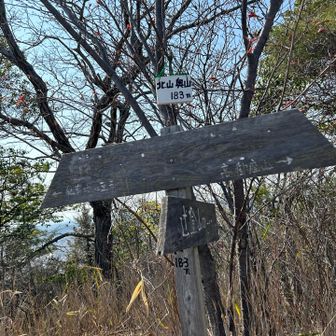 ここも寄り道したお山　北山奥山