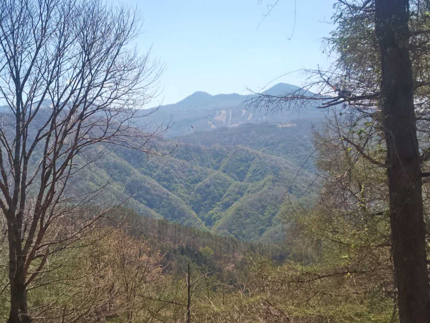 鶏頂山方面