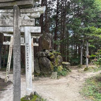 下山時
←左側へ行くと正規ルート(今回のルート)
→右側を私はいつも登って来てました。