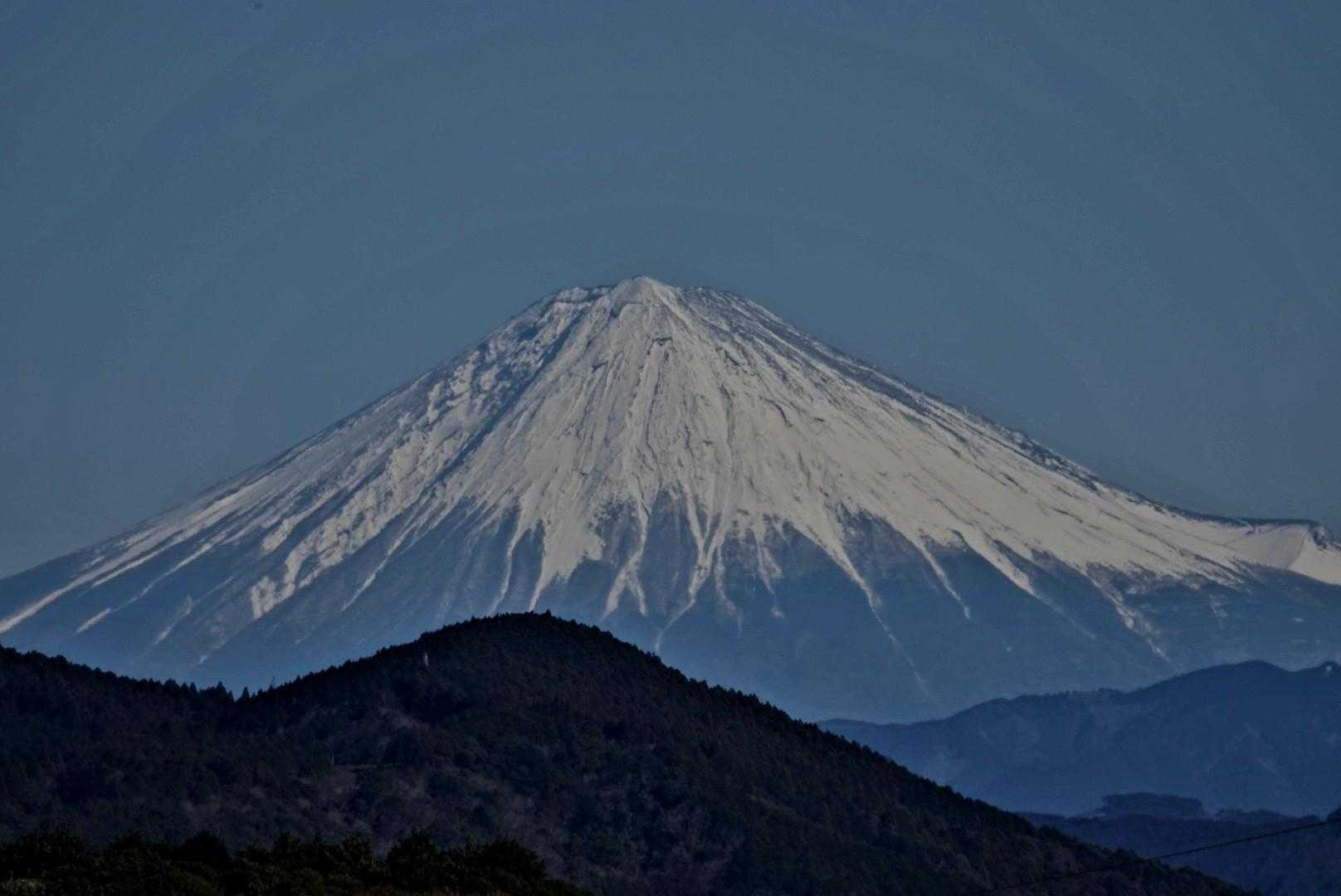 富士山が見えたので、頑張れるよね！