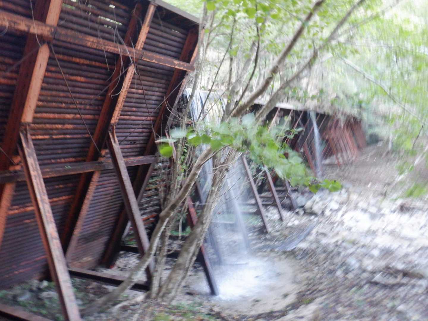 比良駅-イン谷口バス停 往復コースの写真