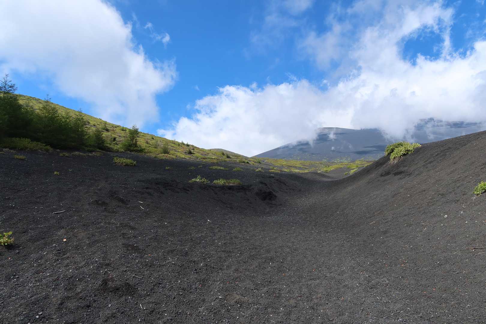 ➡ ダッシュで下山