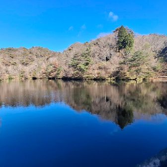 
上高地のような😆穂高湖に出ました