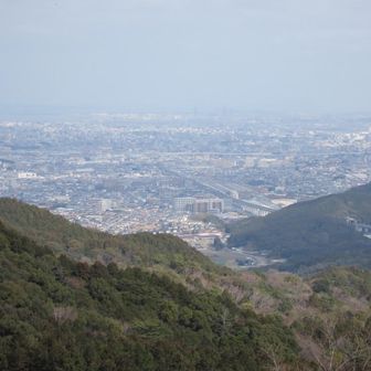 矢岳・城山 福岡市方面
