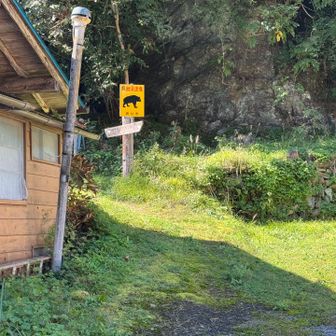 ここから裏参道になります
三峰神社まで4.1キロ、標高差700メートル
傾斜はそれ程きつくはないですがほぼ登りの道が続きます
