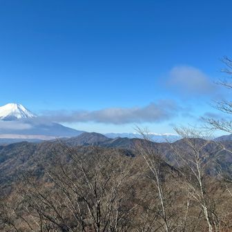 富士山と南アルプス