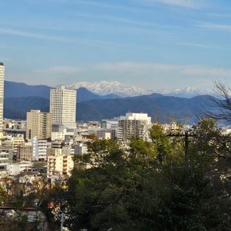 白山も別山も見えます🏔️