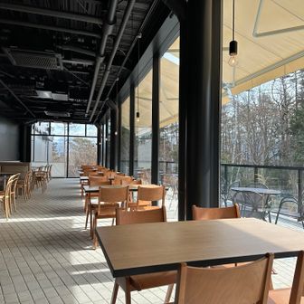  駒ヶ根のくらすわの森でランチ