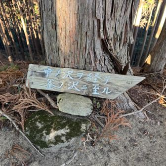 案内板は所々あるのに何度も迷ってしまう