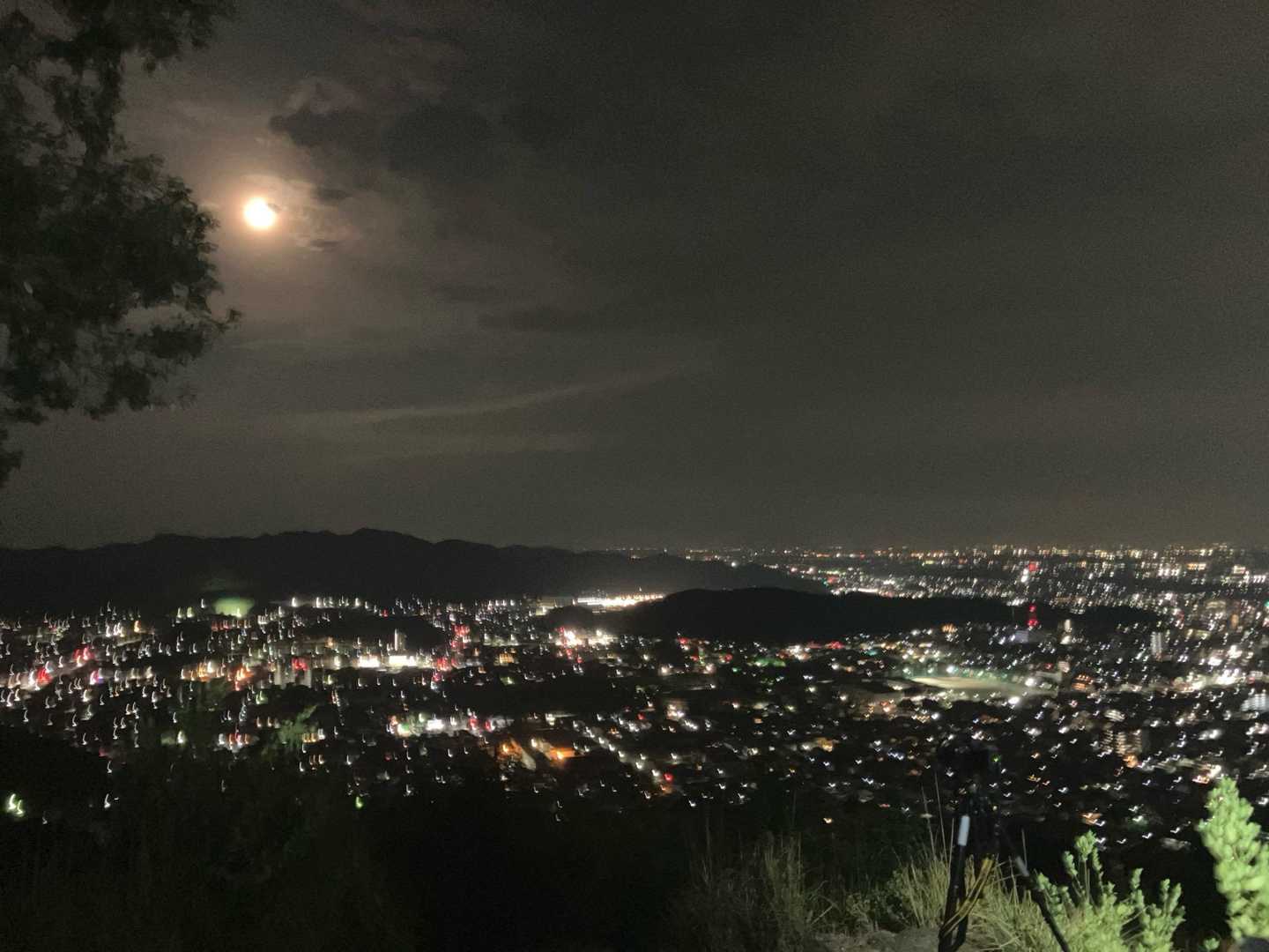 鏡山 往復コースの写真