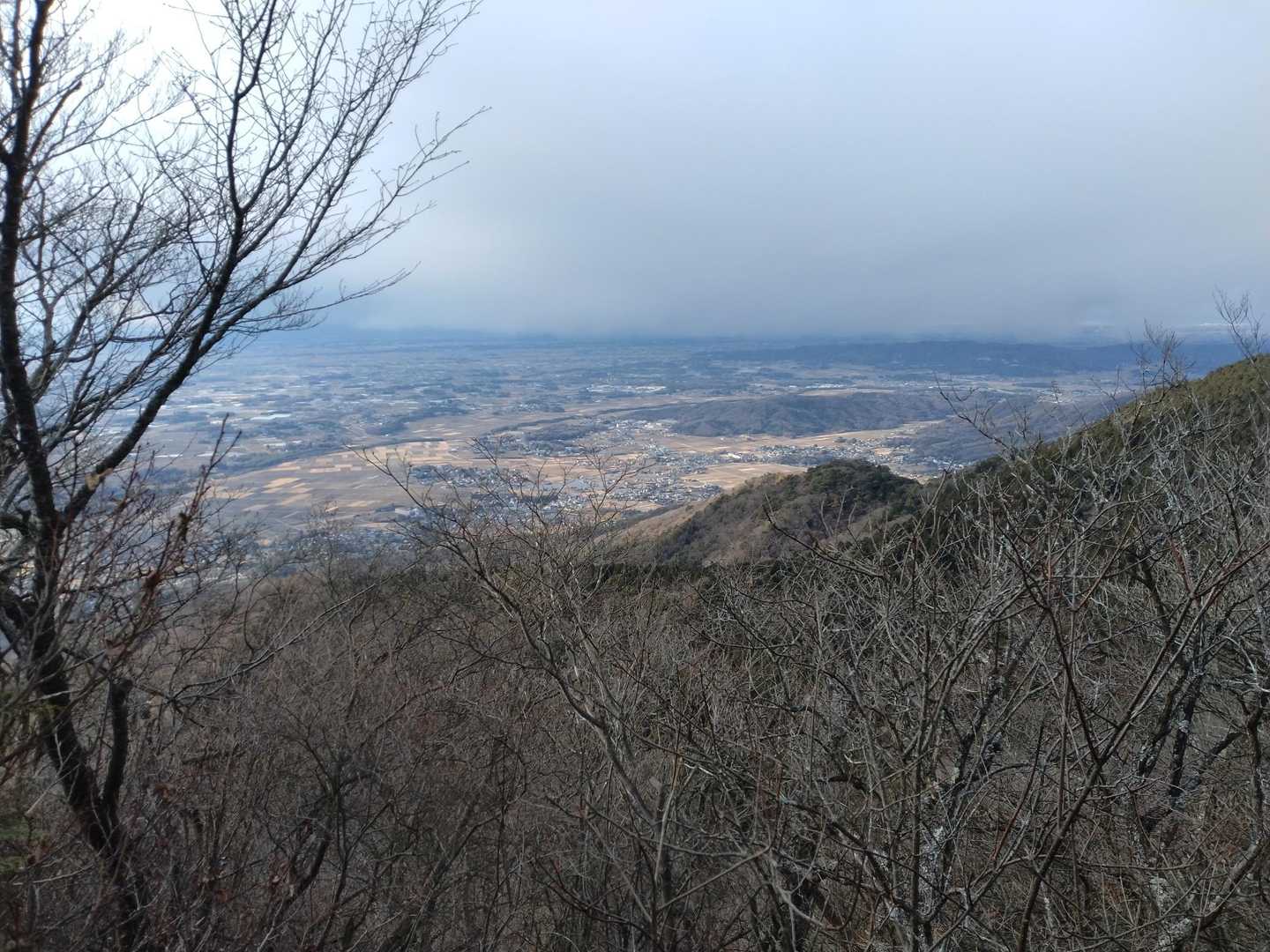日光方面は雪が降っていそう