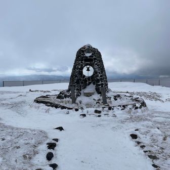 なんとか、蓬莱山まできた。🚠やけどね🤭