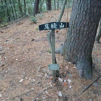 尾続山　おづくやまと読むと知った