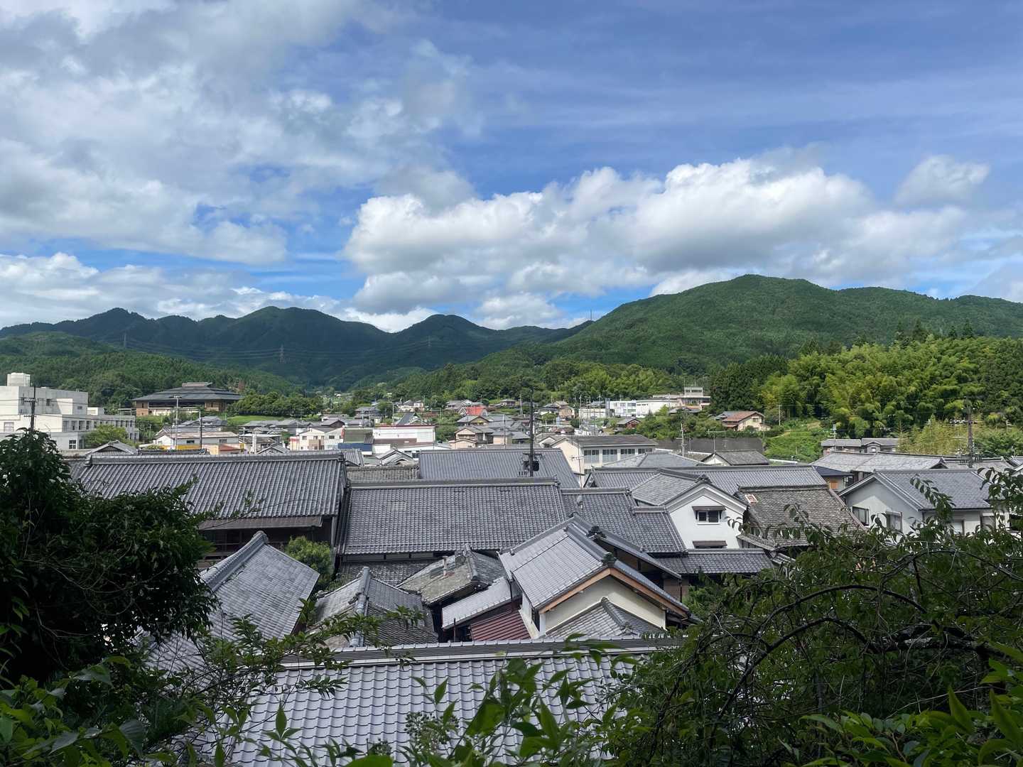 大宇陀の街並み