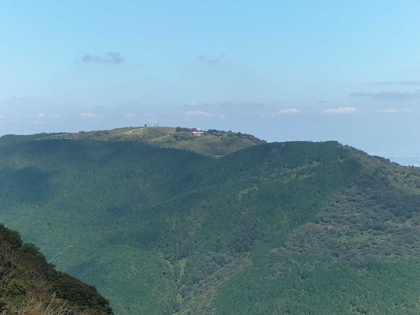 葛城山は紅葉はまだまだ