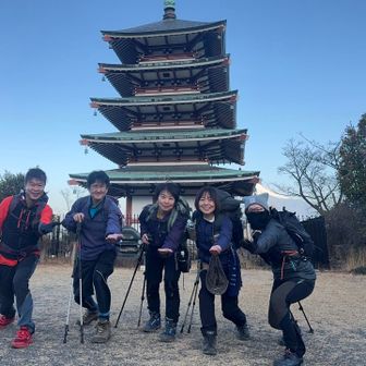 今日のメンバーさん、千葉からは
健脚岳人のテツさんも迎えて！