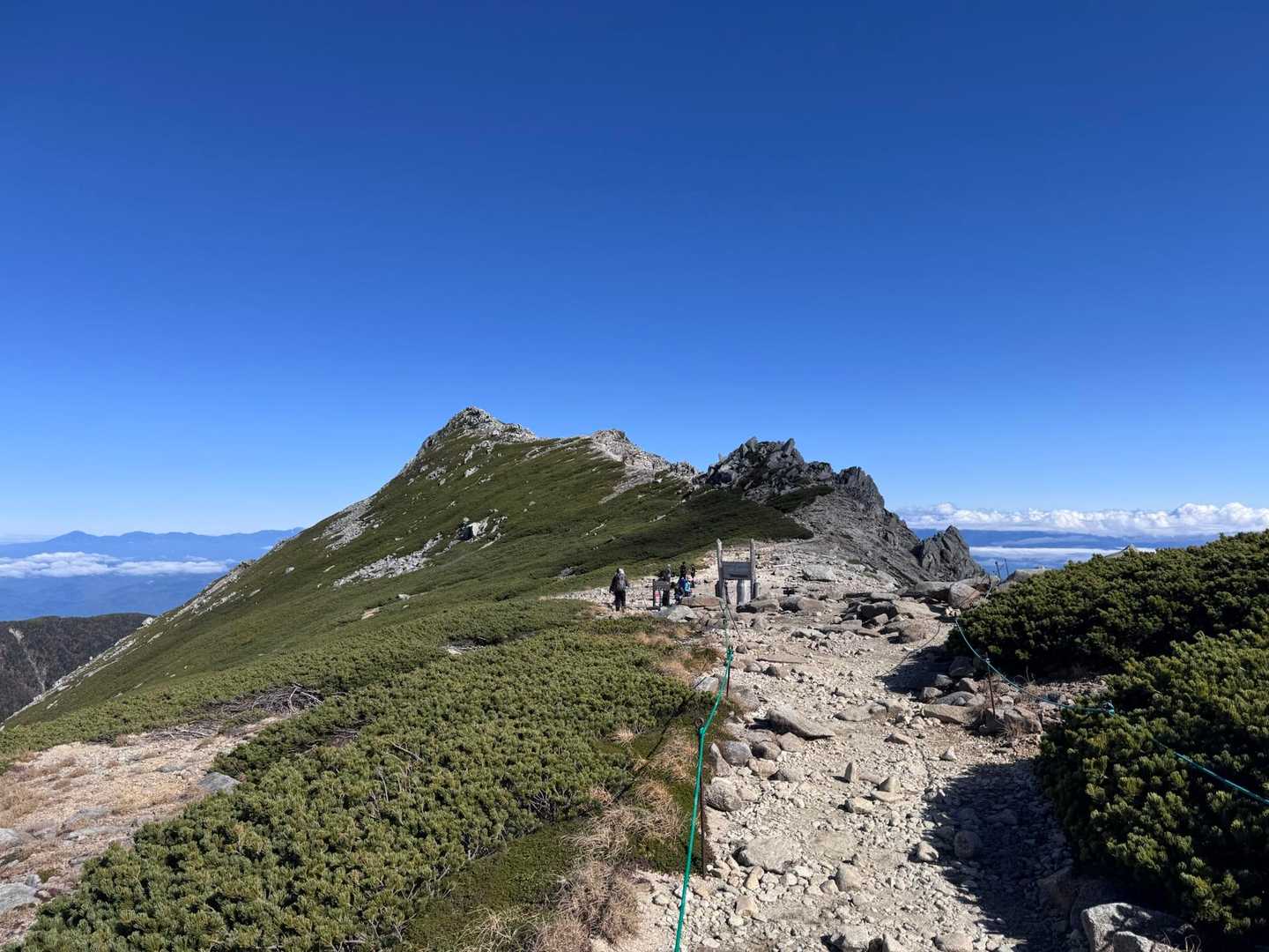 最後は伊那前岳へ！
