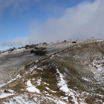 振り返って小女郎峠