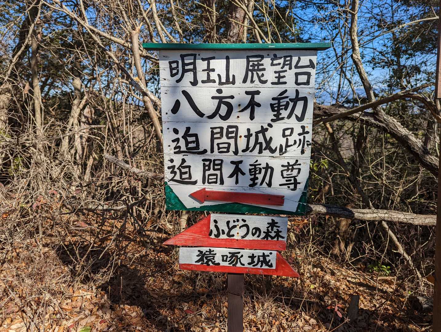 城山-明王山-勝山 周回コースの写真