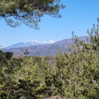 八ヶ岳も少し見えた