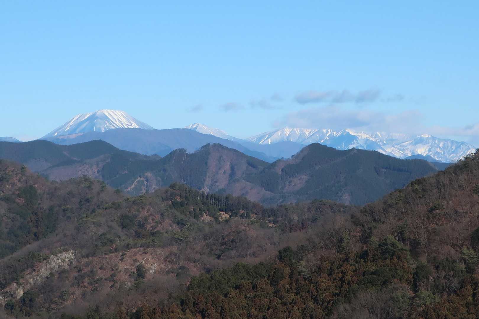 日光連山 アップ