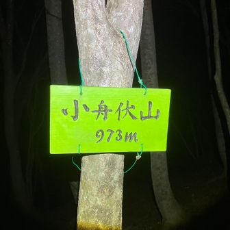 小舟伏山に到着