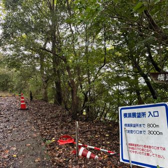 横瀬山山頂に向かいます。