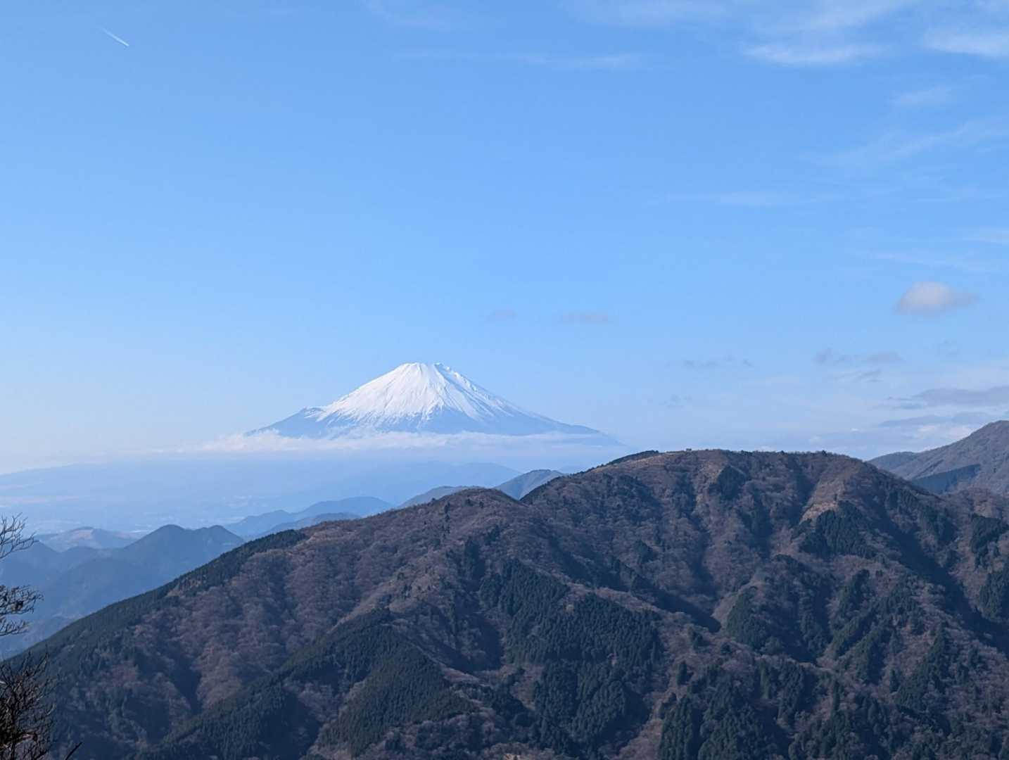 イタツミ尾根にちょっと入ったところからの眺め