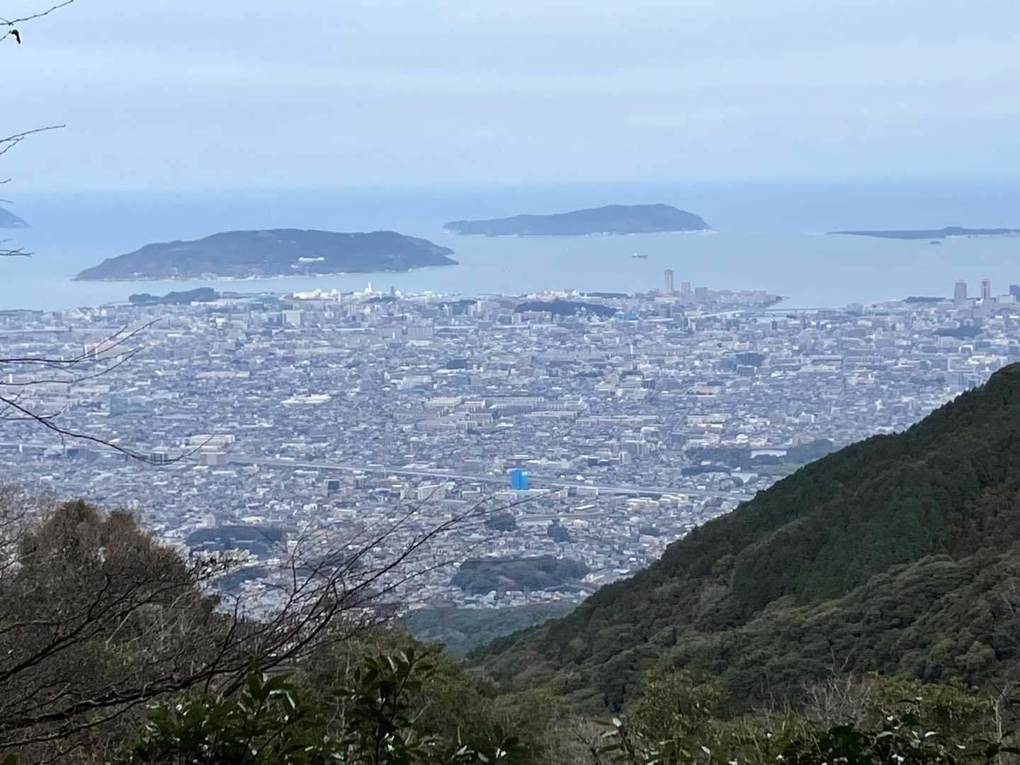 片江山-妙見山-油山 往復コースの写真