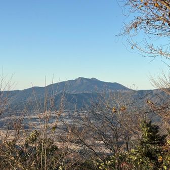 筑波山かな？